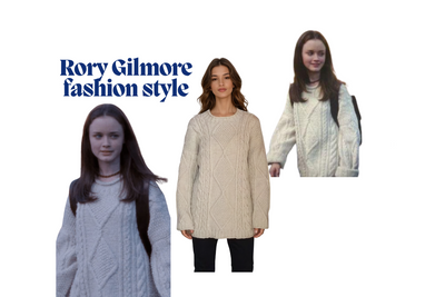 Rory Gilmore Knit Sweater Inspired : The Oversized Trend Everyone Loves