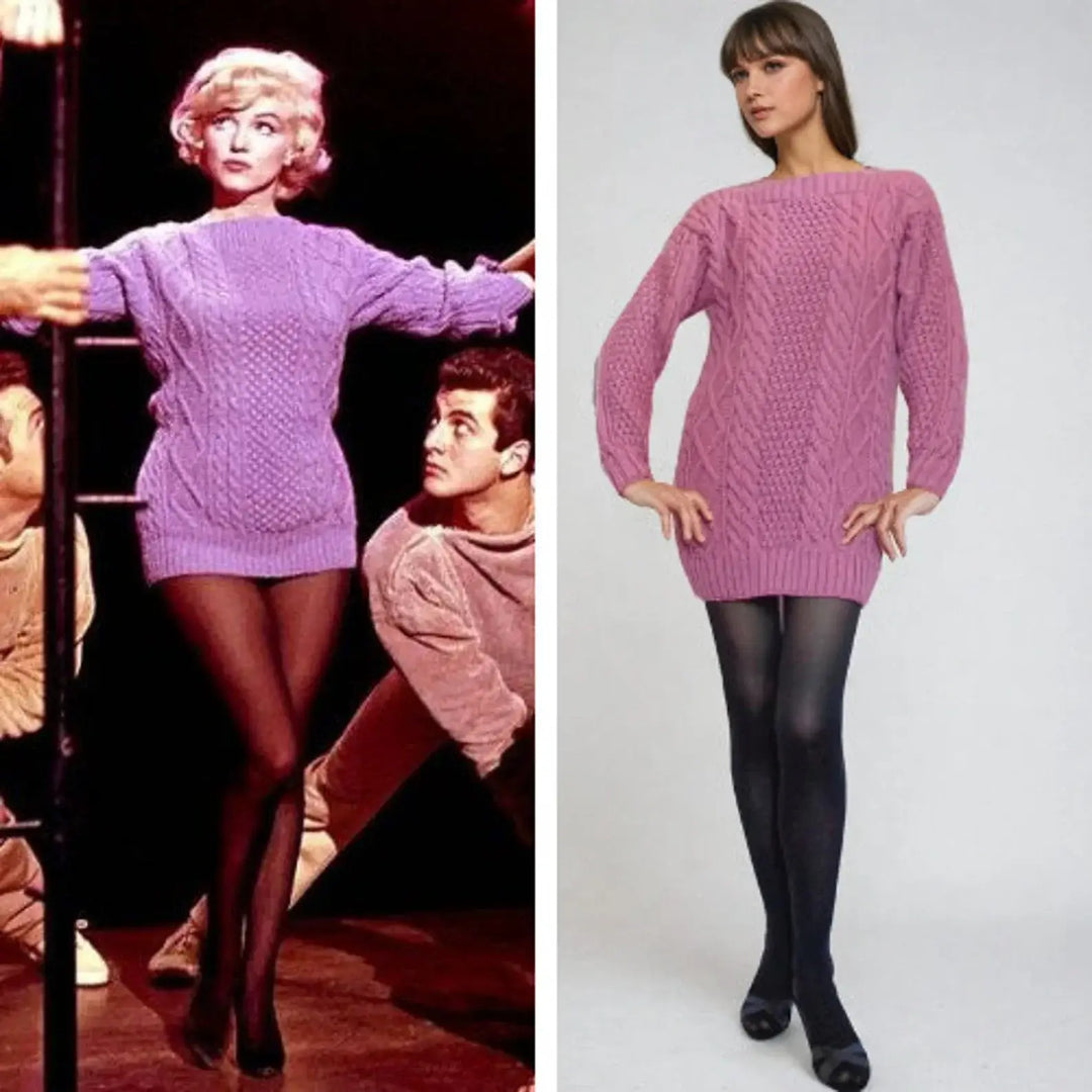 Marilyn Monroe Purple Dress