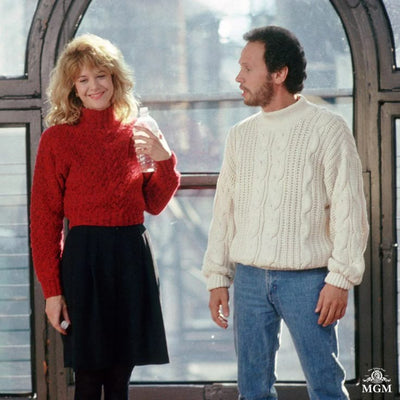 When Harry Met Sally, Meg Ryan's Iconic Chunky Cable style sweater