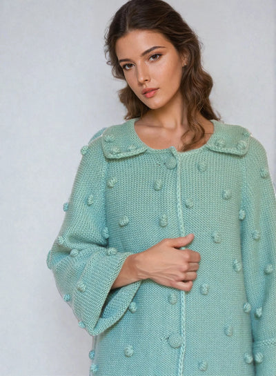 Bubble Knit Cardigan