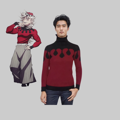 Crewneck Sweater Dripping Blood Mens 